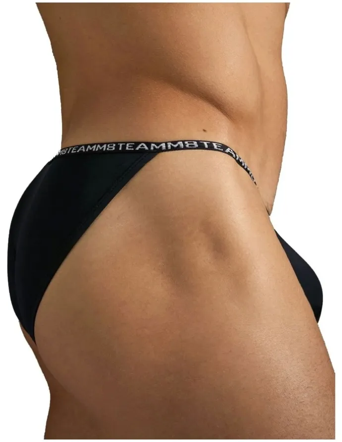TEAMM8 Glide Micro Brief in Black