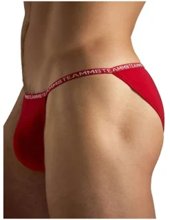 TEAMM8 Glide Micro Brief in Red