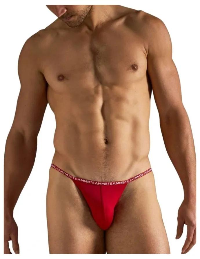 TEAMM8 Glide Micro Brief in Red