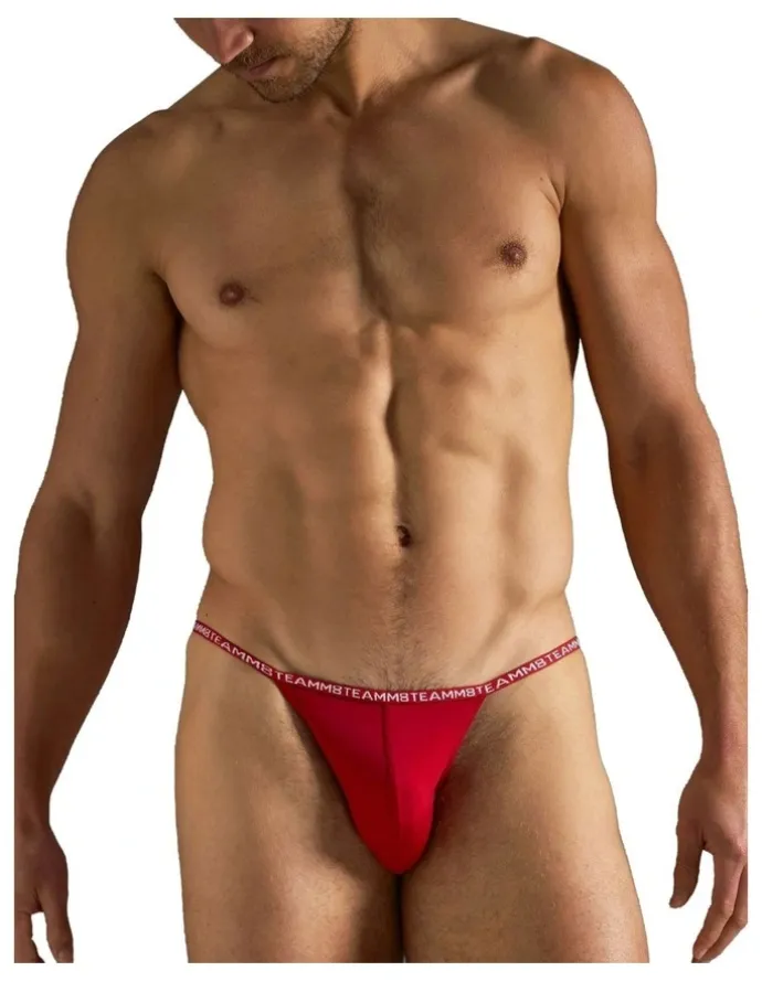 TEAMM8 Glide Micro Brief in Red