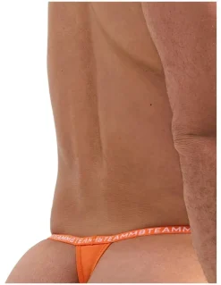 TEAMM8 Glide Micro Thong in Orange