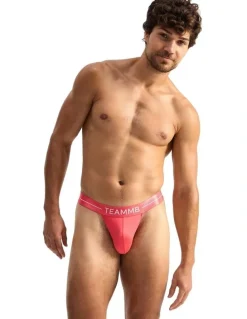TEAMM8 Icon Thong in Coral