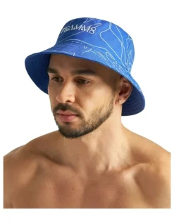 TEAMM8 Kouros Bucket Hat in Blue