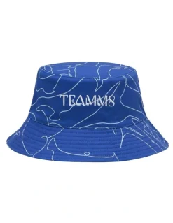 TEAMM8 Kouros Bucket Hat in Blue