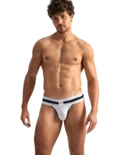 TEAMM8 Locker Room Jockstrap in Chalk