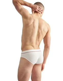 TEAMM8 Most Valuable Player Ribbed Brief in White