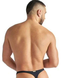 TEAMM8 Arena Swim Thong in Black