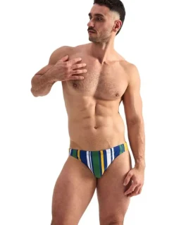 TEAMM8 Cabana Bikini Swim Brief in Navy Mix