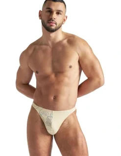 TEAMM8 Kouros Swim Thong in Cream