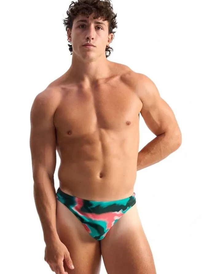 TEAMM8 Reef Swim Thong in Coral