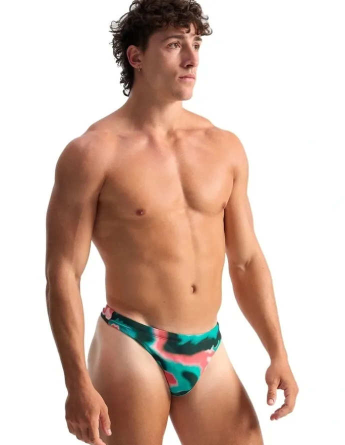 TEAMM8 Reef Swim Thong in Coral