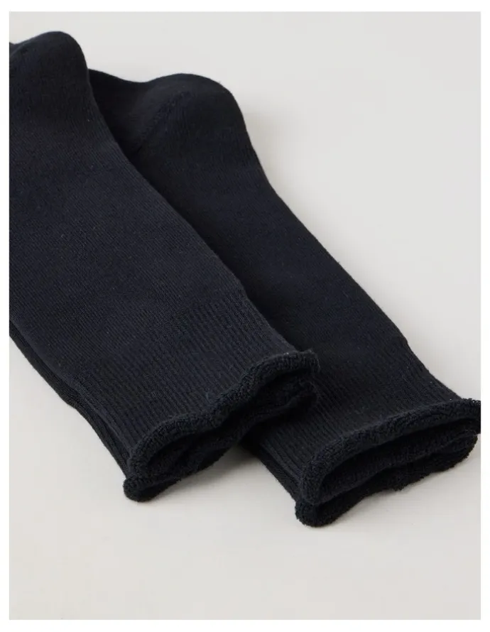 There After 2 Pack Cotton Terry Socks in Black