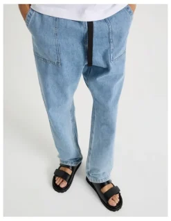 There After Barrett Chunky Slides in Black