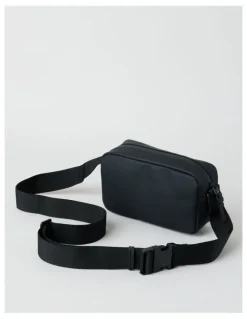 There After Rubberised Camera Bag in Black