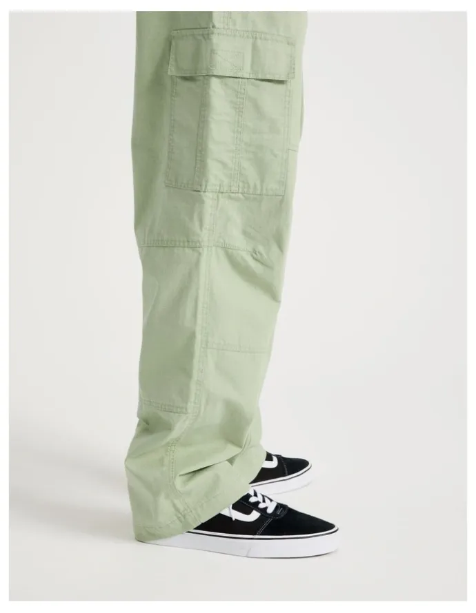 There After Built In Belt Cargo Pants in Green