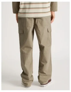 There After Built In Belt Cargo Pants in Sand