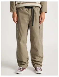 There After Built In Belt Cargo Pants in Sand