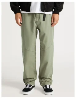 There After Built-In Belt Jogger Pants in Sand