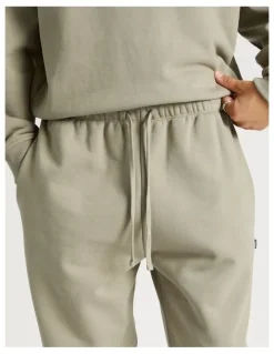 There After Core Elastic Cuff Track Pants in Sand