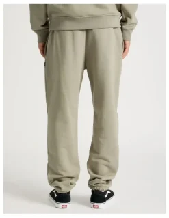 There After Core Elastic Cuff Track Pants in Sand