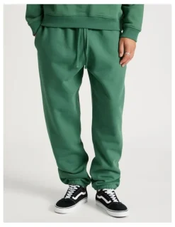 There After Core Elastic Cuff Track Pants in Forest