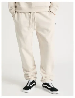 There After Core Elastic Cuff Track Pants in Stone