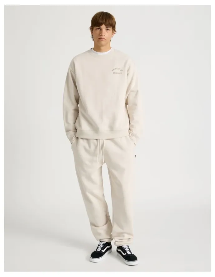 There After Core Elastic Cuff Track Pants in Stone