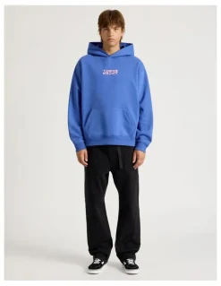 There After Core Logo Hooded Sweater in Cobalt