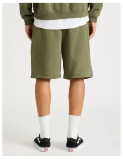 There After Core Logo Sweat Shorts in Olive