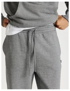 There After Core Wide Leg Terry Track Pants Grey