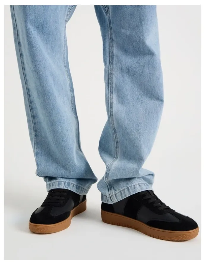 There After Henry Sneakers in Black/Gum