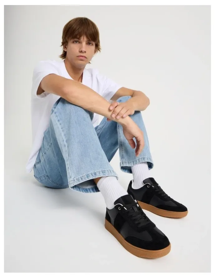 There After Henry Sneakers in Black/Gum