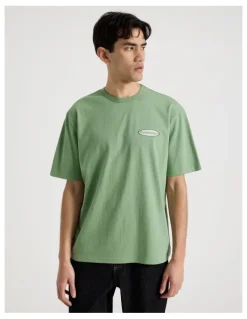 There After Logo Short Sleeve Tee in Sage