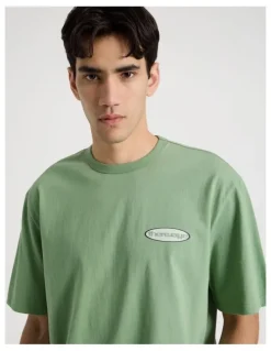 There After Logo Short Sleeve Tee in Sage