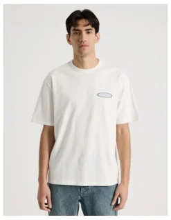 There After Logo Short Sleeve Tee in White
