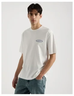There After Logo Short Sleeve Tee in White