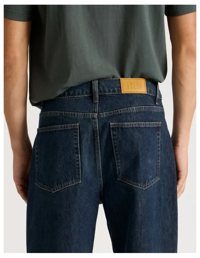 There After Ombre Wide Leg Jeans in Brown