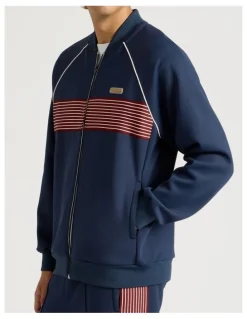 There After Retro Track Jacket Blue