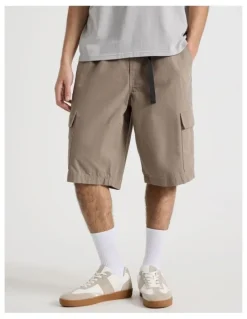 There After Rip Stop Cargo Short in Brown