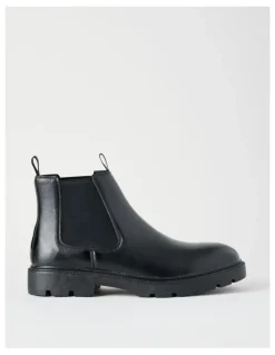 There After Theo Chunky Chelsea Boot in Black