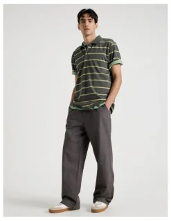 There After Wide Leg Chino Pant in Grey