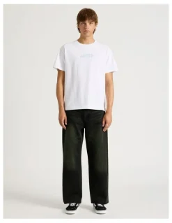 There After Wide Leg Denim Jeans in Black