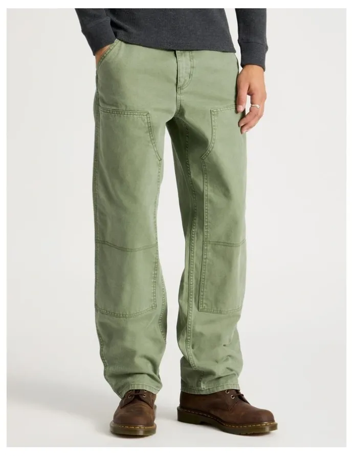 There After Workwear Pants in Green