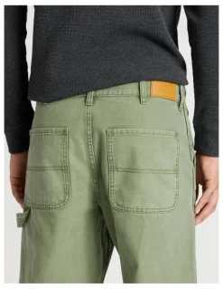 There After Workwear Pants in Green