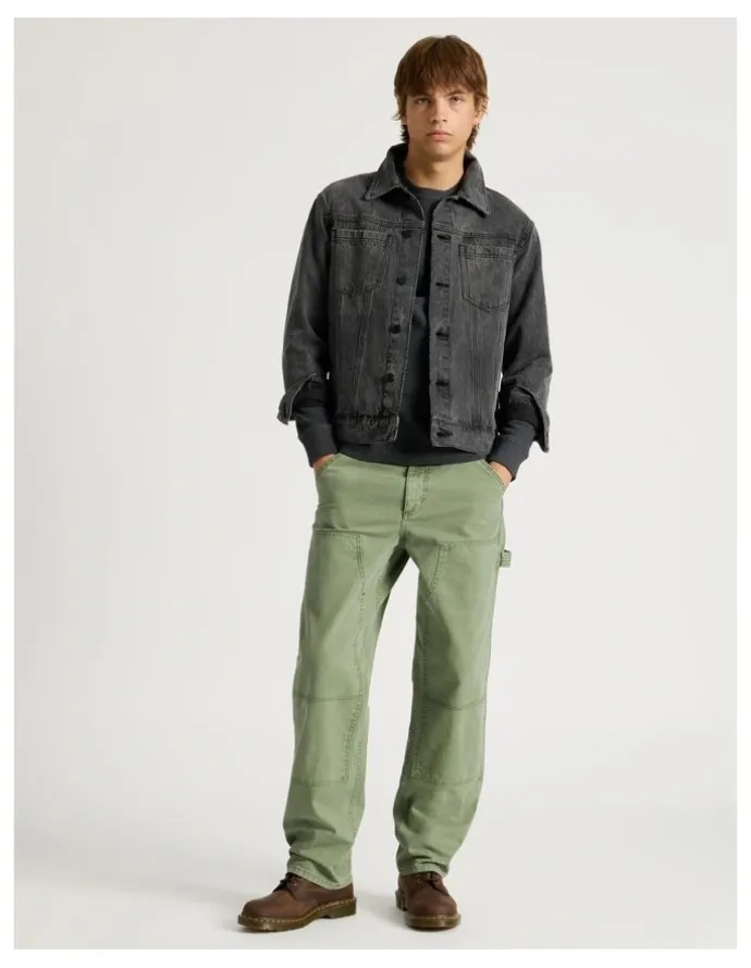 There After Workwear Pants in Green