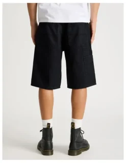 There After Workwear Shorts in Black