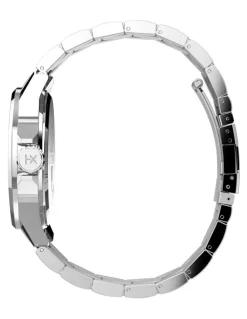 Timex Essex Ave Stainless Steel Watch in Silver
