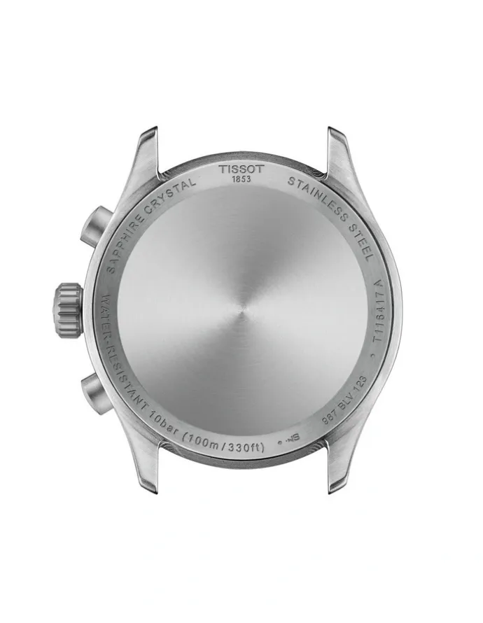 Tissot Chrono L 42mm Watch T1164171605201 in Black/Beige Leather