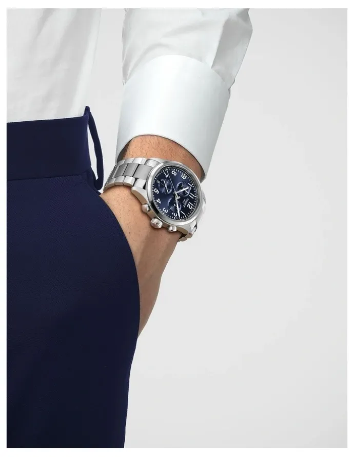 Tissot Chrono L 42mm Watch T1164171104200 in Blue