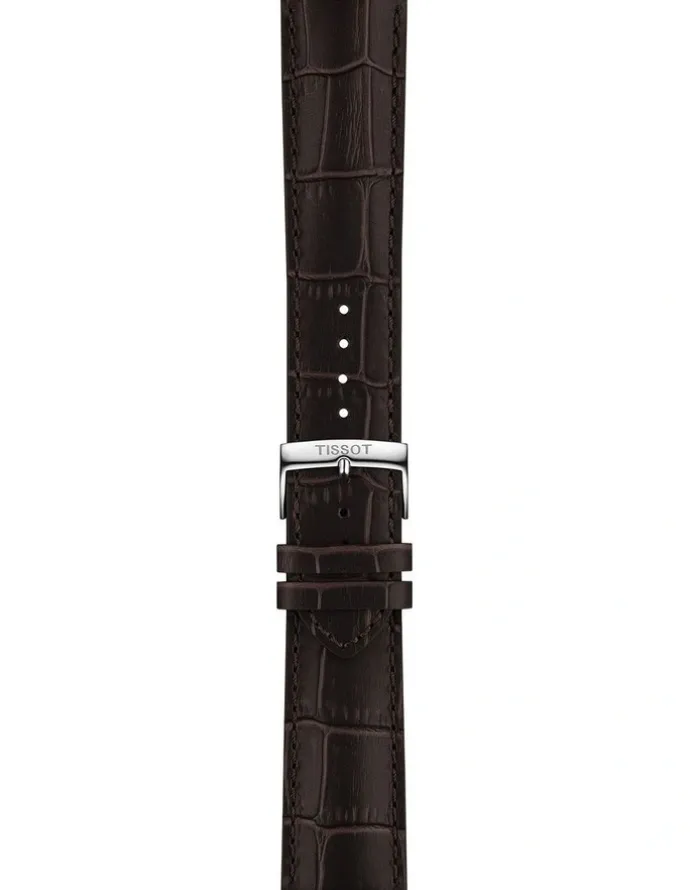 Tissot Chrono L 42mm Watch T1164171609200 in Green/Brown Leather